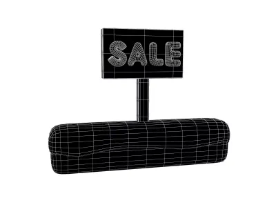 Land Sale Icon v1 002 Low-poly 3D model