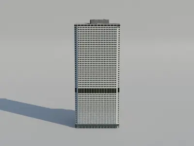 NYC One New York Plaza 3D model