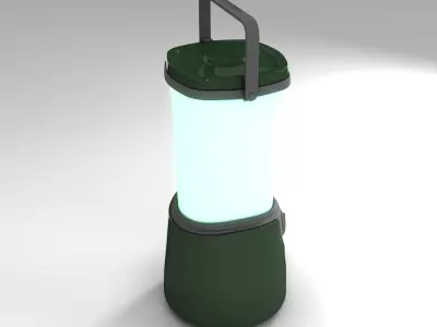 Camp Lantern 1 3D model