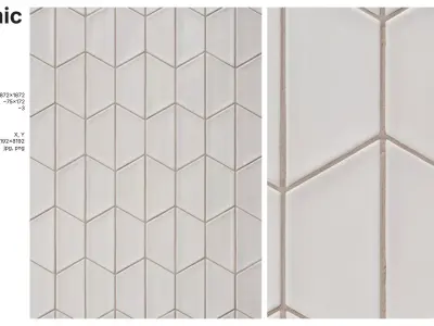 Trapezoid Tile in Hex Layout Texture