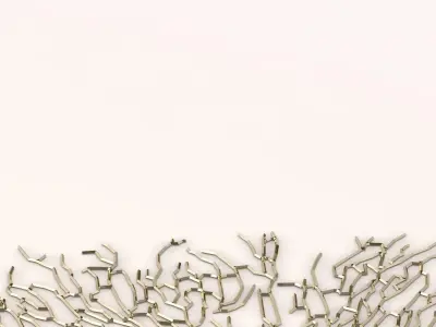 Marina Large Ceiling Medallion Fixture 3D model