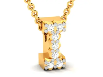 Women Pendant 3DM STL OBJ FBX Render Details 3D print model