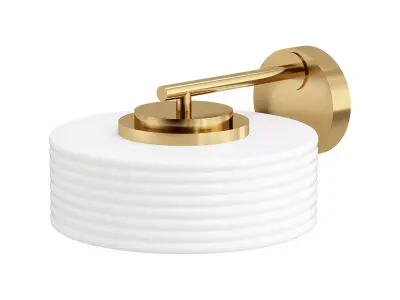 CAPRI wall sconce gold 3D model