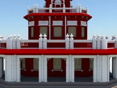 Indian Big Ben 3D model