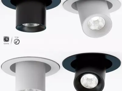 Spyder Ceiling Recessed Spot Light 3D model