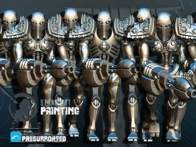 Immortal Troops 3D model