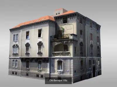 Classical Buildings Collection 3D Model Pack