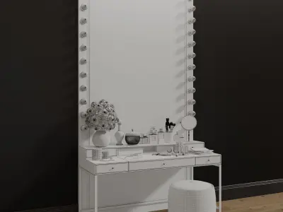 Dressing Table 02 3D model