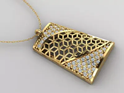 Pendant P113 3D Print Model 3D print model