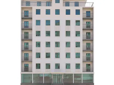 Residental building 3D model buy