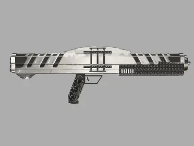 Sci-Fi Shotgun 3D model