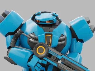 COMBAT DROID EREGON rigged character 3D model