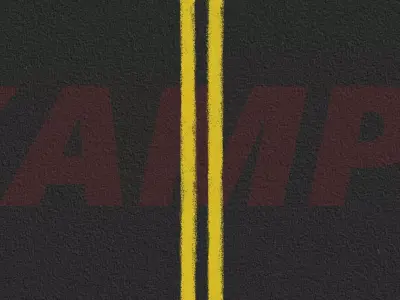 Simple Road and Sidewalk Texture Texture