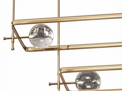 Roger Ceiling Lamp by Mezzo Collection 3D model