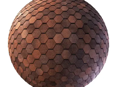 Roof bitum shingles Type 2 texture Texture