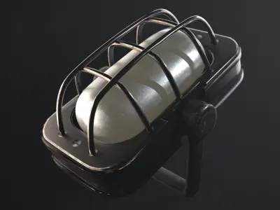Electric lamp 3D model purchase