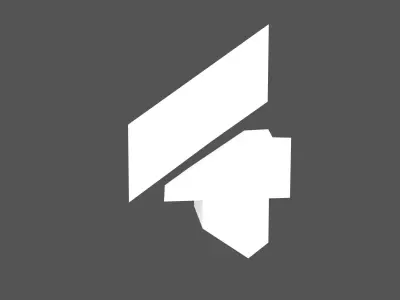 Sci-Fi Number 4 v1 002 Low-poly 3D model