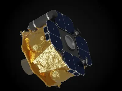 Lunar Photon spacecraft 3D model