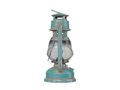 hurricane lantern 3D model