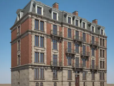 City Building 07 3D model