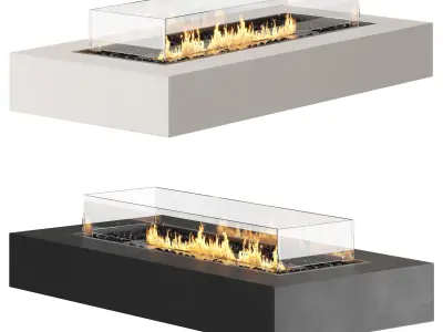 EcoSmart Fire Fireplace 3D model
