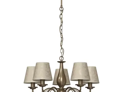 Hanging chandelier A9368LM-5AB  3D model