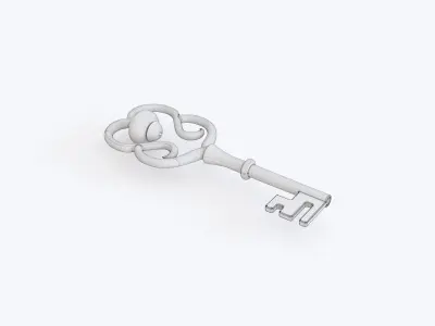 Key 28 3D model
