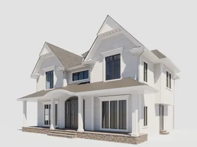 Build011 house 3D model