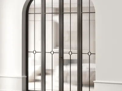 Art deco doors 4 3D model