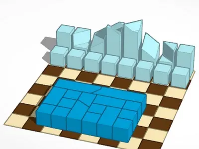 LG Inspired Chess Free 3D print model