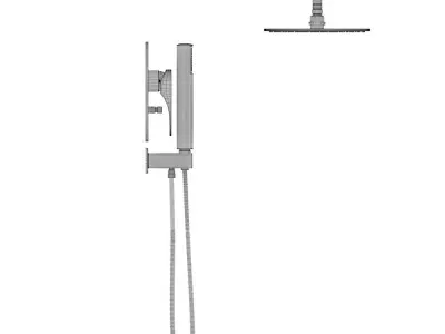 Fima Carlo Frattini Shower system F3739 3D model
