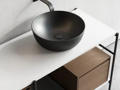 Nic Design Velo 131 Vanity unit 3D model