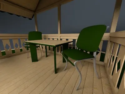  Garden house 3D model