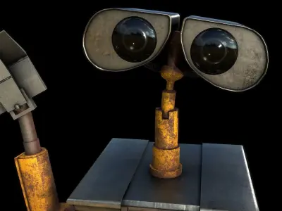 WALL-EE Low-poly 3D model