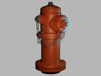 Fire Hydrant 21 - Safety and Emergency Equipment  3D model