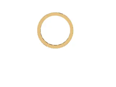 Ring - Gold - Silver 3D print model