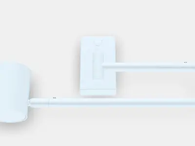 NYMANE Wall lamp with swivel arm Low-poly 3D model