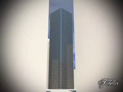 Building 15 Low-poly 3D model