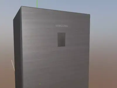 Samsung refrigerator Free 3D model