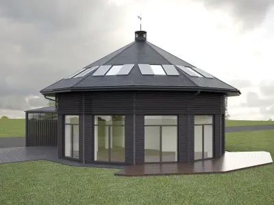 Round house 3D model