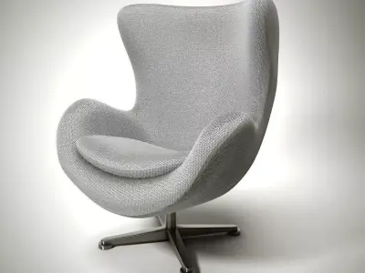 Chair egg Free 3D model