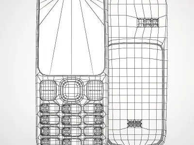 Nokia 100 - Coral Red 3D model