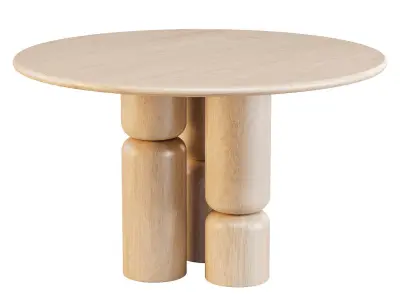 GlobeWest Hayes - Dining Tables 3D model