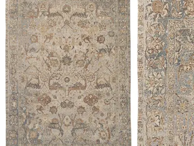 KAARU WOOL RUG 3D model