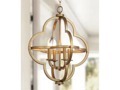 Middleton Light Globe Chandelier 3D model
