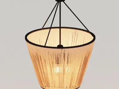 chandelier ceiling lamp 3D model