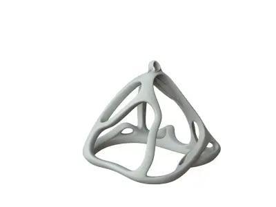 SciFi Cube Object No 62926 Low Poly Shape Low-poly 3D model