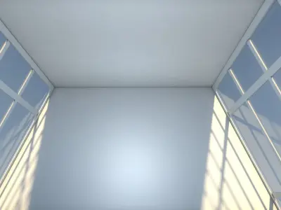 Sci Fi Room 3D model 13