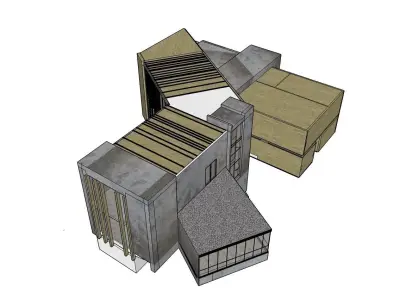 Health Center 3D model