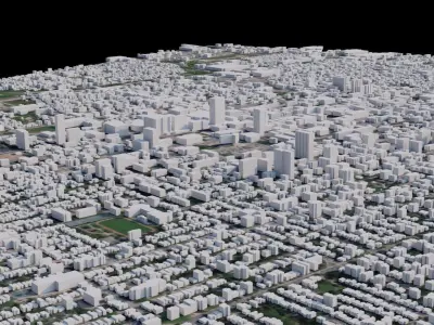 Hamilton - Canada 3D model